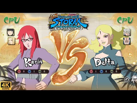 Karin Team vs Delta Team | Naruto X Boruto Ultimate Ninja Storm Connections
