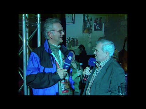 Harald Schmidt zu Besuch im Sächsischen Haus bei Olympia 2006 in Turin