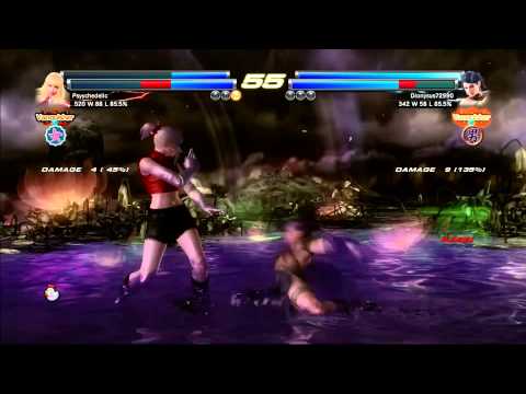 Tekken Tag Tournament 2 (Anna/Lili vs Anna/Zafina) Rank Match