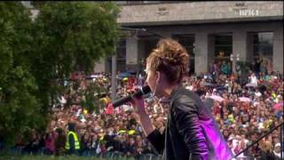 Tone Damli - I Love You (live rådhusplassen 2010) HD