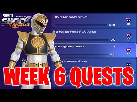 Fortnite Week 6 Quests Guide | Chapter 6 Season 4 - Shock ‘N Awesome