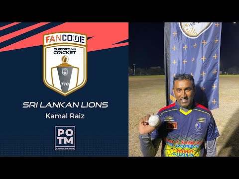 MOM: K.Raiz - NFCC vs SLL | Highlights | FanCode European Cricket T10 Cyprus Day 10 | Cyprus 2021