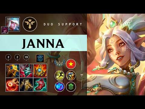 Janna Support vs Alistar - VN Challenger Patch 26.04