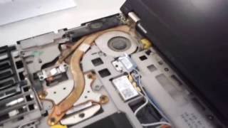 How to disassemble the Lenovo ThinkPad T410 - T420, replacing memory and HDD, clean fan | SURPAN.CZ