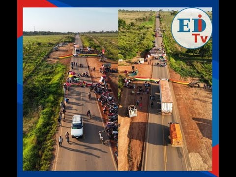 Pando: trabajadores de salud bloquean carretera Cobija-Porvenir
