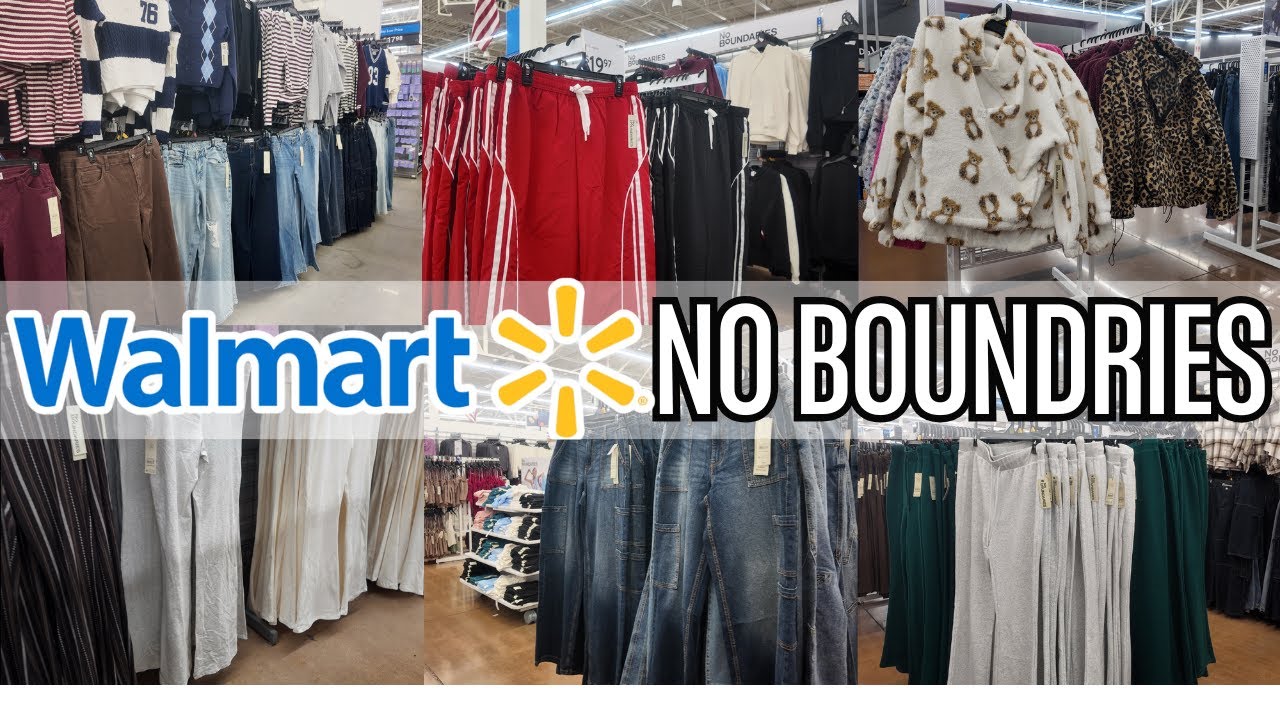 WALMART FALL NO BOUNDARIES SHOP WITH ME ! OCTOBER 2025