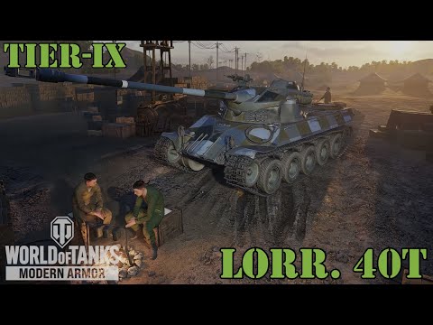 World Of Tanks: LORR.  40T | Gameplay