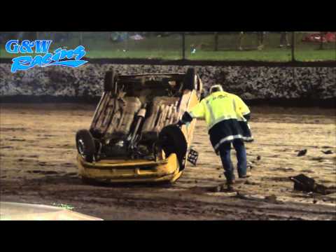 Junior Sedans: Ryan Morris Rollover - Charlton Raceway