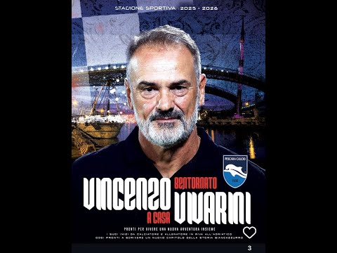 Pescara, now it's official: Vincenzo Vivarini is the new coach