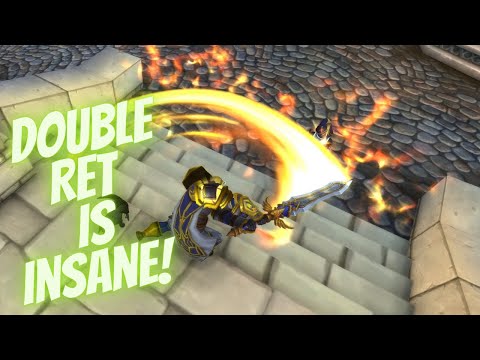 Double Retribution paladin 2v2 one shot highlights | World of Warcraft Dragonflight 10.0.7 Arena PvP