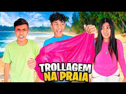 24H TROLLING ON THE BEACH! *I trolled everyone