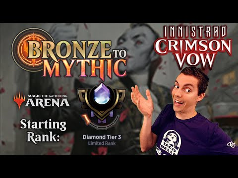 💎 MTG Arena: Bronze To Mythic: Episode 23 - Starting Rank: Diamond 3 (Innistrad: Crimson Vow Draft)
