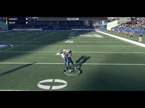 Madden 18 MUT Squads Top 10 Plays of the Week Episode 11 - Stiff Arm BENDS HIS NECK BACKWARDS