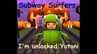 I`m unlocked Yutani! Subway Surfers