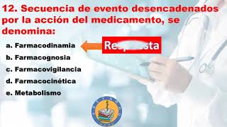 I  TEST DE FARMACOLOGIA