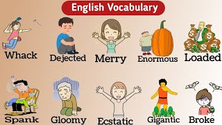 English Words + Easy Sentences for Everyday Use || English Vocabulary || English synonyms