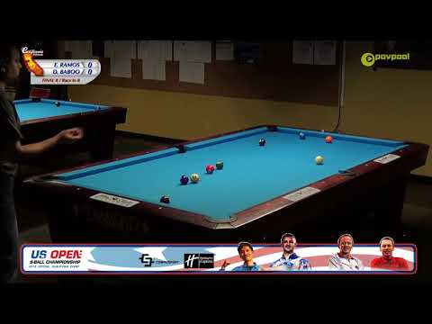 #13 - Divij BABOO vs Ed RAMOS / "The Last Spot": 2019, U.S. Open 9-Ball Qualifier