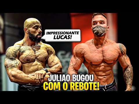 JULIO BALESTRIN BUGOU COM O SHAPE PÓS SHOW!!  *dieta em rebote*