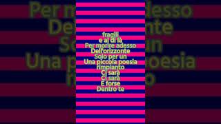 Elisa - Una Poesia Anche Per Te (Life Goes On) (Testo)