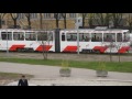 Estonia Tallinn Short Clip Of Tram 2 And Bus 21