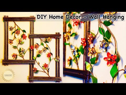 DIY Wall Hanging Crafts | diy wall decor | wall hanging craft idea | Unique wall hanging Video