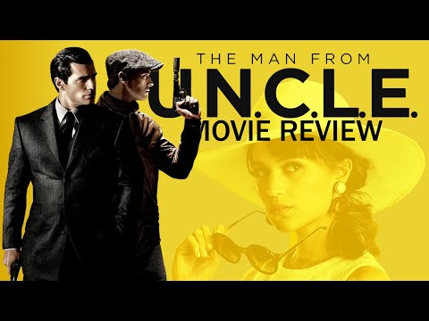 THE MAN FROM UNCLE | Movie Review 💣💍👀 Henry Cavill plays a super spy opposite Alicia Vikander