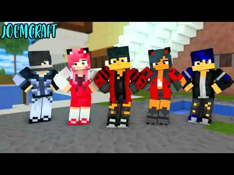 CHICKEN WINGS MEME | DUNDUN DANCE - WEREWOLF APHMAU, EIN, ZANE, KC, AARON  Minecraft Animation