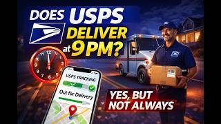 Does USPS Deliver at 9 PM Here's an Answer