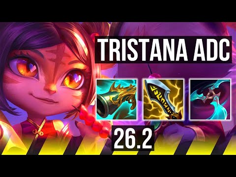 TRISTANA & Sona vs DRAVEN & Neeko (ADC) | Good KDA: 16/1/6 | EUNE Grandmaster | 26.2