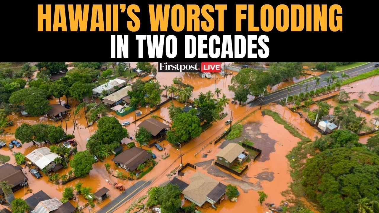 Hawaii Floods LIVE: Homes Swept Away Amid Worst Flooding in 20 Years, Mass Evacuations Underway