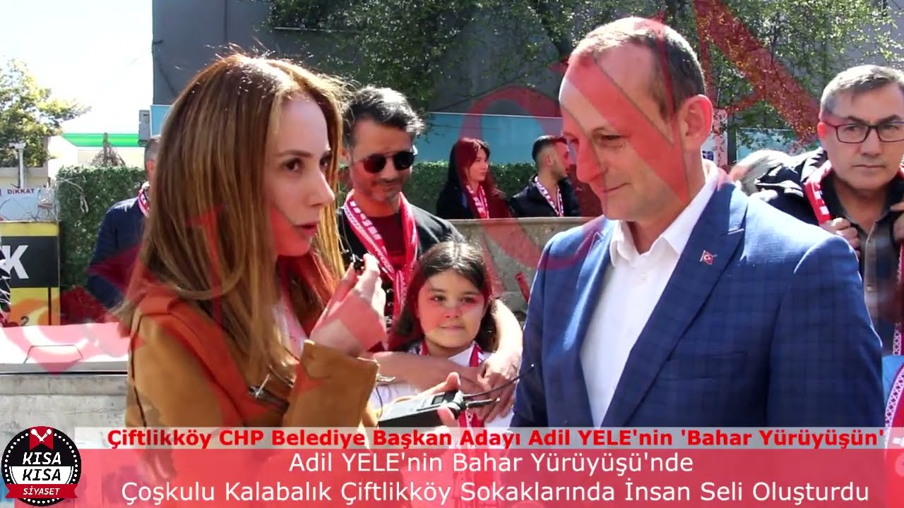 Adil Yele’nin Bahar Yürüyüşü’ne İnsan Seli