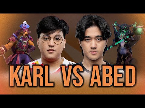 KARL vs ABED - MID LANE BATTLE!