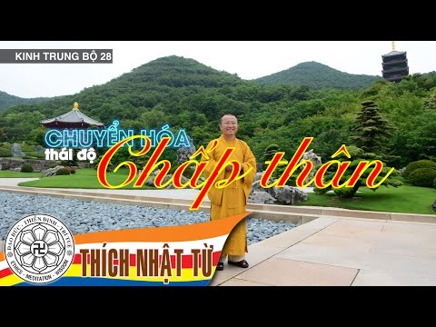 Kinh Trung Bộ 28 (Đại Kinh Ví Dụ Dấu Chân Voi) - Chuyển hóa thái độ chấp thân (25/12/2005)