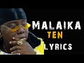 TENI - MALAIKA OFFICIAL VIDEO LYRICS