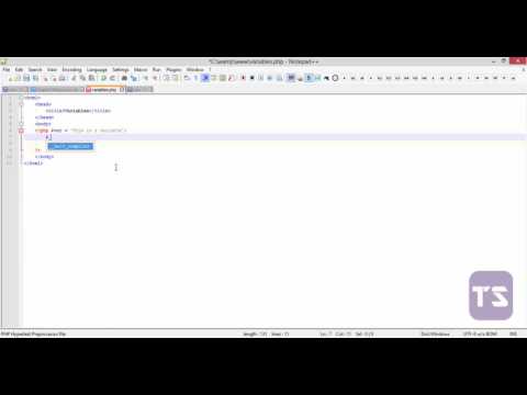 Variables Lecture 6 Php Tutorial