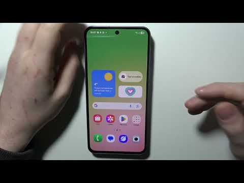 SAMSUNG Galaxy A56 5G: How to Insert SIM Card