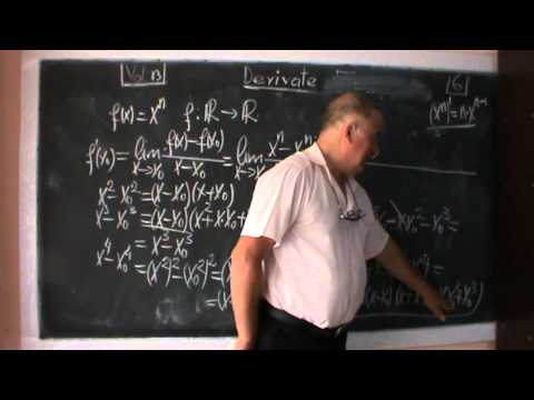 3/4 Lectia 108 - Despre derivate impreuna cu Diana, o eleva in clasa a XI-a