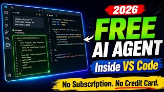 The Best FREE AI Coding Agent for VS Code Nobody Is Talking About!