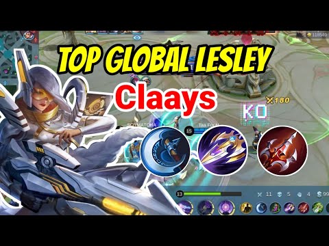 TOP GLOBAL LESLEY 2023 Mobile Legends | Claays
