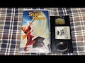 Closing To The Sword In The Stone 1986 VHS White Clamshell Reissue Incompleted Version
