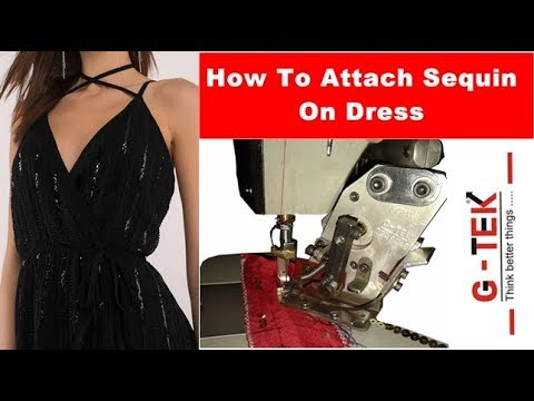 Double Sequence Attach Sewing Machine Video