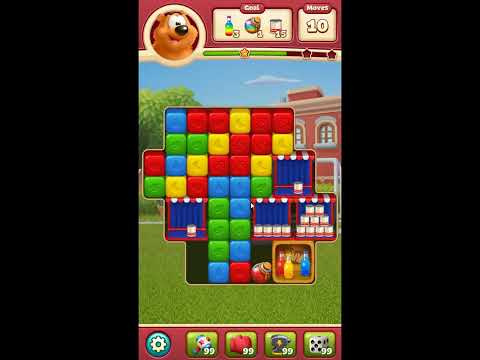 Toon Blast Level 7347 - NO BOOSTERS 🐻🐺🐱 | SKILLGAMING ✔️