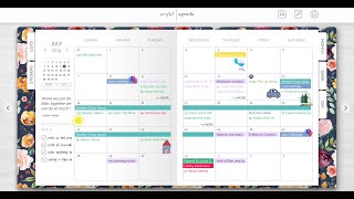 Digital Planner & Paper Planning Combined - Artful Agenda Overview