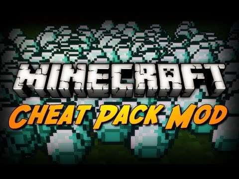 Minecraft Mod Review: CHEAT PACK MOD! (Insane Enchantments, Potion Effects, Etc)