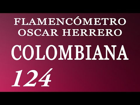 Metrónomo Flamenco - Colombiana 124 - Flamencómetro Oscar Herrero