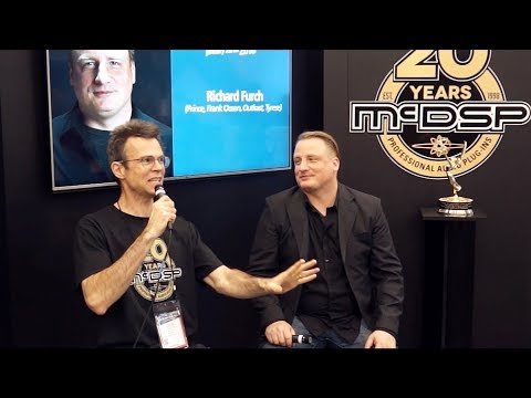 Richard Furch at McDSP booth NAMM 2018