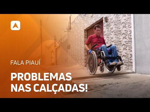Teresina está entre as capitais com mais problemas em calçadas, diz IBGE