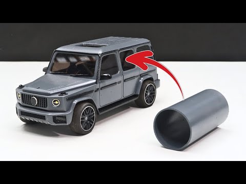 Handmade RC Benz G wagon from PVC | RC G-63 from PVC