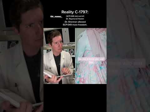 In another universe, #SCP049 and #DrSherman were besties. #site42 #scp #plaguedoctor