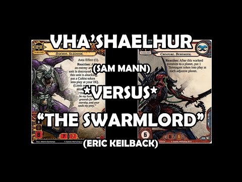 Vha'shaelhur (Proxy) versus "The Swarmlord" - Warhammer 40,000: Conquest